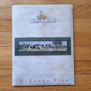 Vintage Holstein Cow Quilt Block Sewing Pattern McKenna Ryan Storybook Farm